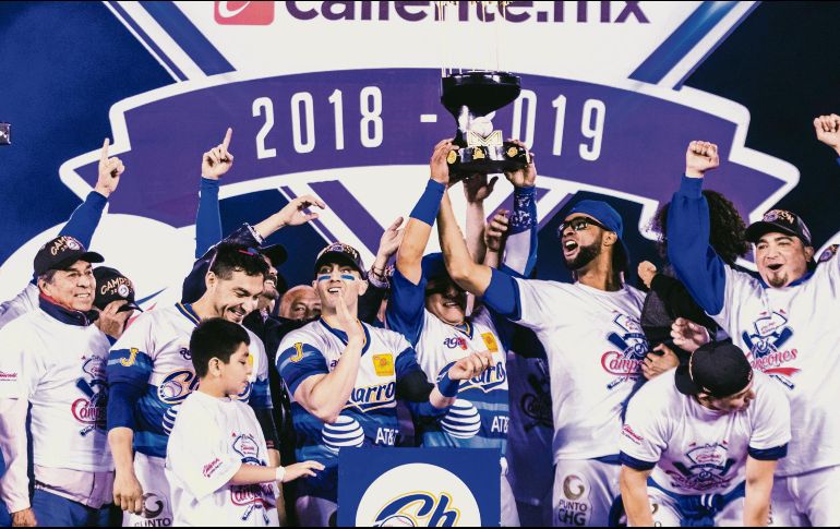 La organización jalisciense logró su primer título en la LMP en enero pasado, a costa de los Yaquis de Obregón. ESPECIAL/Charros de Jalisco