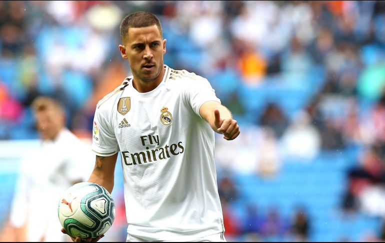 El Real Madrid también vio el estreno en Liga de Eden Hazard, su fichaje estrella, tras superar su lesión. EFE / R. Jiménez