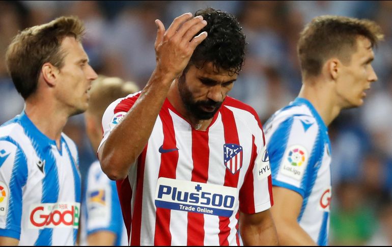 Diego Costa no pudo hacerse presente en el marcador. EFE / J. Herrero