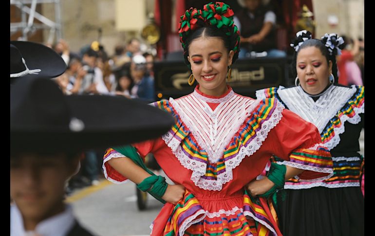 No faltaron los bailes tradicionales; este año se distinguió por una mayor convocatoria. ESPECIAL