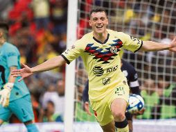 El uruguayo Federico Viñas debutó con la playera de las Águilas con una anotación ayer ante los universitarios. IMAGO7