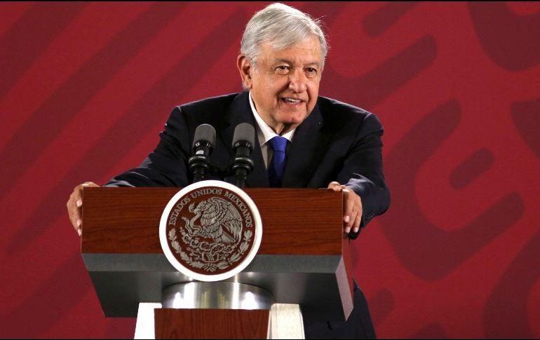 Andrés Manuel López Obrador presenta la iniciativa en conmemoración de la liberación de personas injustamente presas. SUN / ARCHIVO