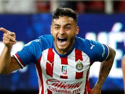 Alexis Vega anotó el gol ante el Atlas al minuto 62, dando la victoria al Guadalajara en el Clásico Tapatío. AFP / U. Ruiz