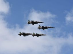 Un total de 72 aeronaves militares participarán en el desfile del 16 de Septiembre en Ciudad de México. TWITTER@Luis_C_Sandoval
