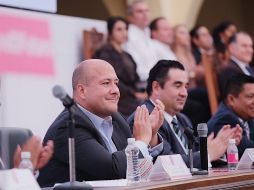 Alfaro dijo que se prevé terminar la Línea 4 del Tren Ligero a mitad del próximo año. TWITTER / @EnriqueAlfaroR