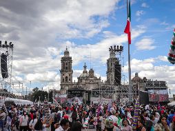 AMLO recibirá al menos 450 invitados especiales que estarán dentro de Palacio Nacional en una convivencia. NTX / Q. Blanco