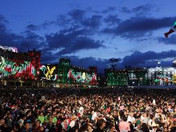 Se trata de el primer Grito de Independencia de el sexenio de López Obrador. NTX / A. Guzmán