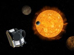 Cheops será el primero de un proyecto de la ESA para el estudio de exoplanetas que continuará con el lanzamiento de otras dos sondas: Plato y Ariel. TWITTER / @ESA_CHEOPS