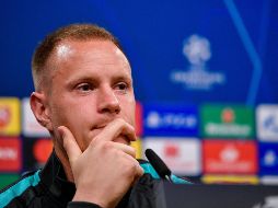 A pesar de su gran nivel en el Barcelona, Ter Stegen no ha logrado ser titular con la Selección de Alemania. AFP / S. Shuermann