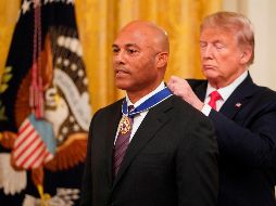 “Mariano Rivera ha hecho contribuciones al deporte, la cultura y la sociedad estadounidenses”, mencionó el presidente Donald Trump. AFP/M. Ngan