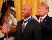 “Mariano Rivera ha hecho contribuciones al deporte, la cultura y la sociedad estadounidenses”, mencionó el presidente Donald Trump. AFP/M. Ngan