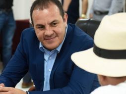 El mandatario estatal morelense comentó que a casi un año de trabajo, se ha dedicado a trabajar por el bienestar de las familias. TWITTER / @GobiernoMorelos