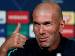Zidane no reveló el esquema que utilizará ante el PSG. EFE / I. Langsdon