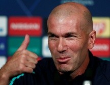 Zidane no reveló el esquema que utilizará ante el PSG. EFE / I. Langsdon