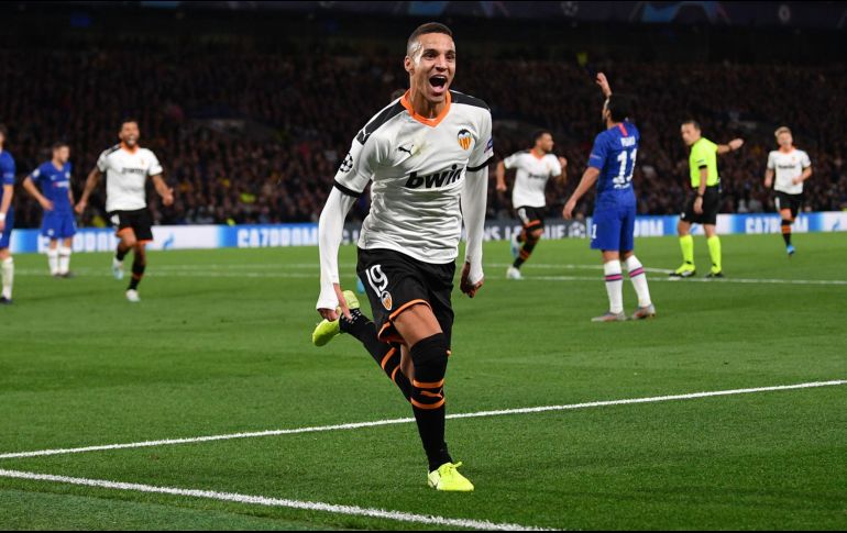 Rodrigo Moreno anotó el único gol del encuentro. AFP / D. Leal Olivas