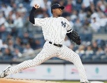 Luis Severino aparció en la lomita por primera vez en la temporada para llevar a la novena neoyorquina a la victoria. AFP
