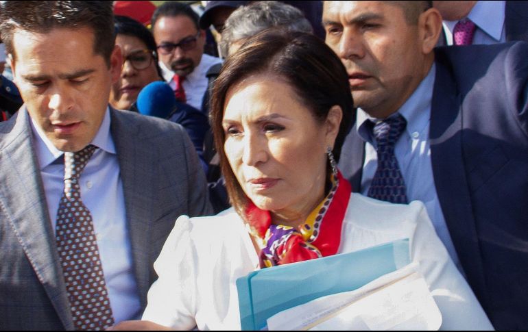 Rosario Robles no podrá desempeñar empleos, cargos o comisiones en el servicio público federal. EFE / ARCHIVO