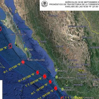 Hay 92 personas en albergues en la costa de Jalisco por paso de "Lorena"