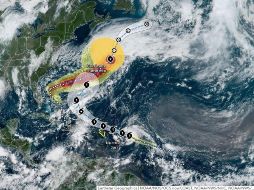 La trayectoria prevista para 