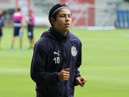 Eduardo López tuvo minutos en el Clásico Tapatío tras estar lesionado. IMAGO7 / ARCHIVO