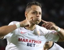 Hernández se estrenó como goleador con el Sevilla. EFE / T. Zenkovich