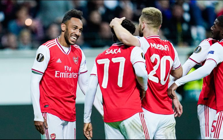 Arsenal inició con el pie derecho su participación en la Europa League. AFP / U. Anspach