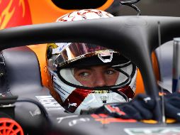 Max Verstappen se impuso en la primera sesión en Singapur. AFP
