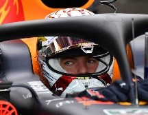 Max Verstappen se impuso en la primera sesión en Singapur. AFP