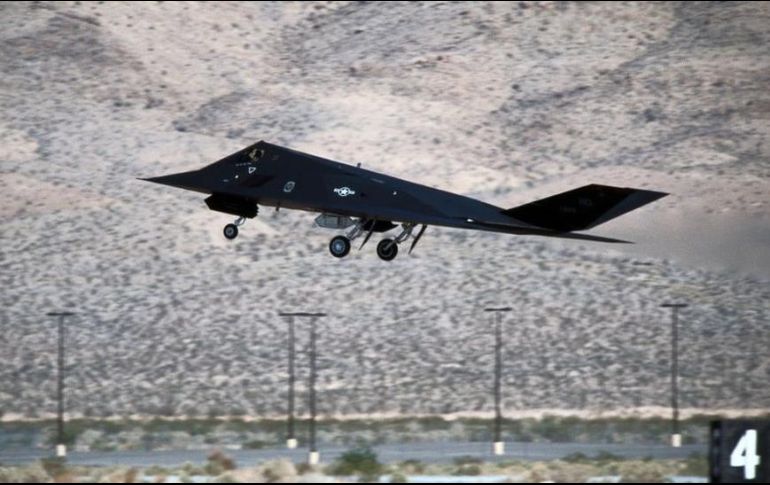 El F-117 fue uno de los aviones que se probó en el Área 51. GETTY