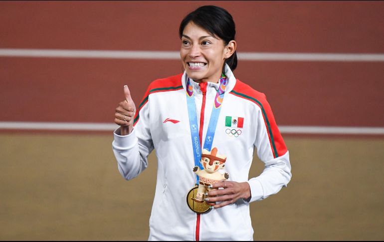 La atleta logró la presea dorada número 29 para la delegación mexicana en la justa. IMAGO7