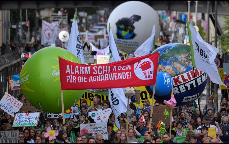 El anuncio coincidió con la manifestación de ciudadanos de todas partes del mundo para exigir más medidas contra el cambio climático. AFP / J. McDougall