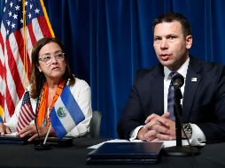 Para McAleenan (d), este acuerdo se suma al 