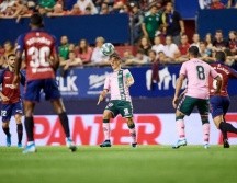 Andrés Guardado jugó durante 77 minutos ante Osasuna. TWITTER / @RealBetis