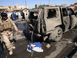 Fuerzas de seguridad acudieron al lugar del atentado para atender a las víctimas, entre las que se encuentran mujeres y niños. AP/ARCHIVO
