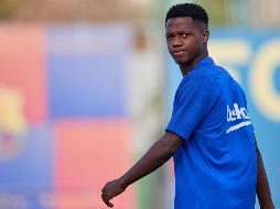 Ansu Fati ha marcado dos goles en la presente temporada. EFE / A. García