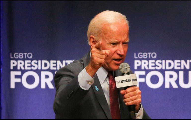 Biden exigió a Trump divulgar la transcripción de la llamada con el presidente ucraniano. AP/R. Miller