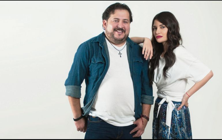Yigaell y Mónica. Los actores encarnan a Choche y Miriam en “Bronco, la serie”. ESPECIAL