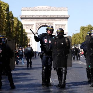 Más de 120 detenidos, durante protestas de "los chalecos amarillos"