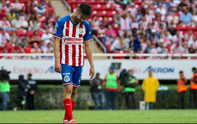 Oribe Peralta no ha podido estrenarse como goleador en el Rebaño. Imago7 / ARCHIVO