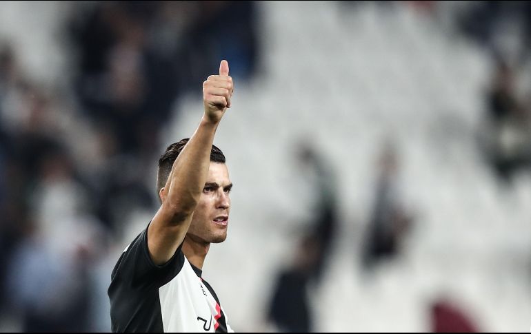 Cristiano anotó su segundo gol en la presente temporada. AFP / I. Bonotto