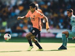 Jiménez sería titular ante el Crystal Palace. TWITTER / @WolvesEspanol