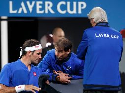 Nadal y Federer son los grandes referentes del equipo europeo en la competencia. AP / S. Di Nolfi