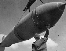 Se trata de una bomba Tallboy de 5.5 toneladas que mide seis metros. ESPECIAL / Royal Air Force Bomber Command, 1942-1945