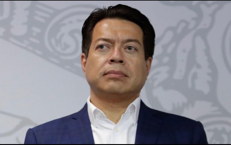 Mario Delgado, líder de Morena en la Cámara de Diputados. SUN