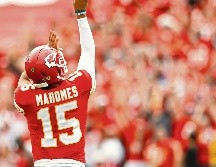 Patrick Mahomes acumula 10 pases de anotación en la temporada. EFE / L. W. Smith