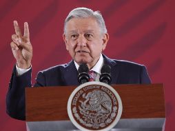 López Obrador no quiso opinar sobre los recientes comentarios de Vicente Fox. EFE / S. Gutiérrez