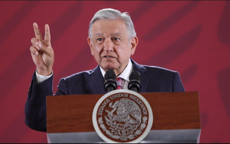 López Obrador no quiso opinar sobre los recientes comentarios de Vicente Fox. EFE / S. Gutiérrez