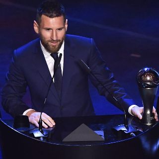 Lionel Messi gana el premio "The Best" al mejor jugador del 2019