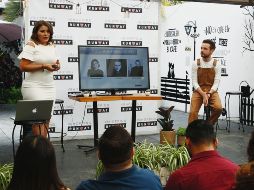 Nidia Zavala, vocera de la aplicación “Shopping Runway”, explica cómo funciona esta plataforma. EL INFORMADOR / A. Camacho