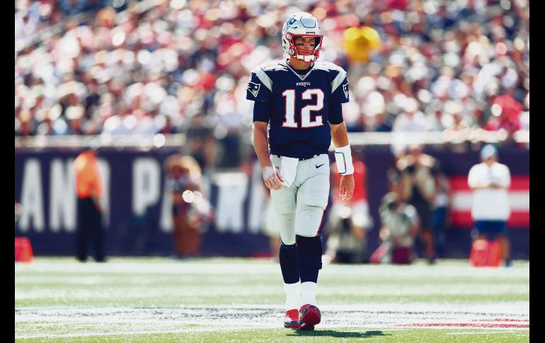 La leyenda de los Patriots, Tom Brandy, sigue guiando a su equipo a lo más alto. AFP / A. Glazman